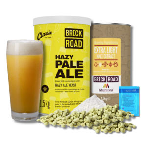 Brick Road Hazy IPA (Bird's Eye Style)