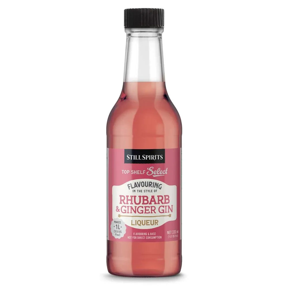 Top Shelf Select Liqueur Rhubarb & Ginger Gin