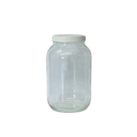 4 Litre Glass Jar with Cap (HS) ***Please read shipping conditions