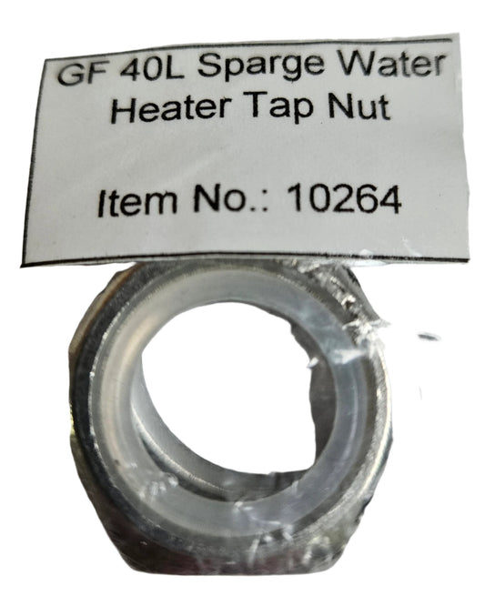 Tap Nut for 40L Sparge Water Heater Ball Valve Tap (10264)