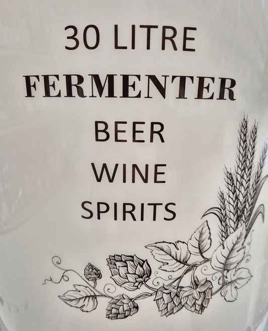 30 Litre Fermenting Pail Beer/Wine/Spirits (Complete with fittings)