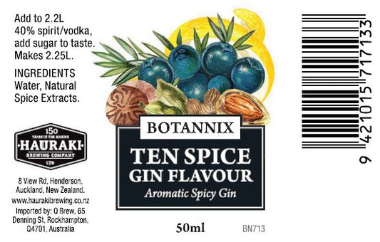 Botannix Ten Spice Gin Flavour (BN713)