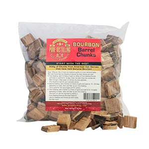 PD Bourbon Barrel Oak Chunks 500g