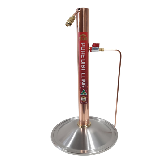 Pure Distilling Reflux Still (Copper Condenser and Boiler)