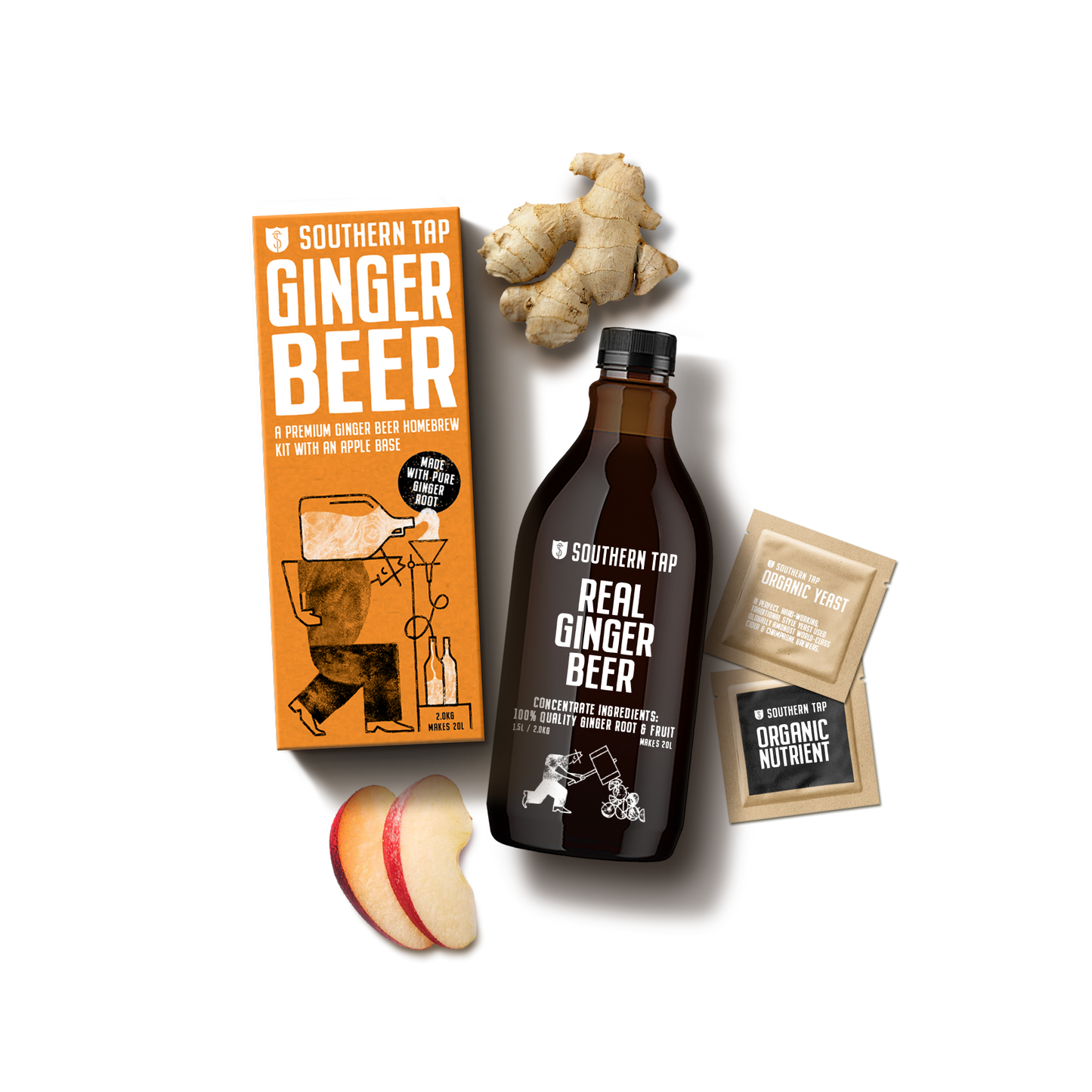 Southern Tap Ginger Beer Kit -Xmas Special