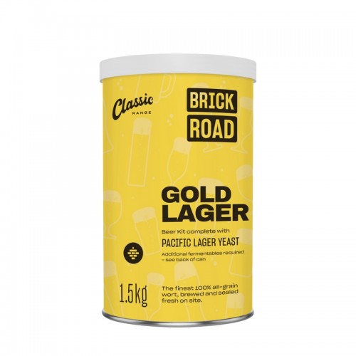 Brick Road Gold Lager 1.5kg