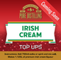 Irish Cream Liqueur Top Ups (New Formulation)