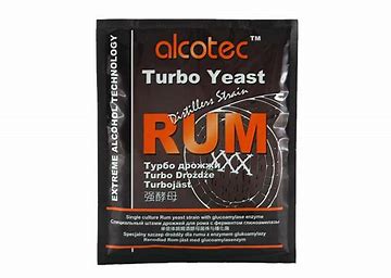 Alcotec Distillers Rum Yeast with Glucoamylase Enzyme (108g)