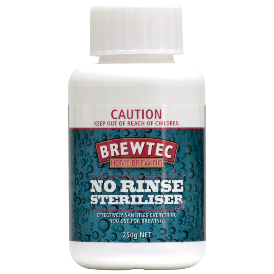 Brewtec No Rinse Steriliser (Sanitiser) 250g Tub