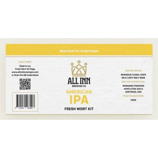 American IPA Fresh Wort Kit (FWK)