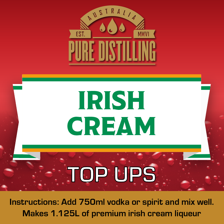 Irish Cream Liqueur Top Ups (New Formulation)