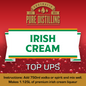 Irish Cream Liqueur Top Ups (New Formulation)