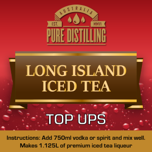 Long Island Iced Tea Liqueur Top Ups