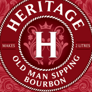 Heritage Old Man Sipping Bourbon