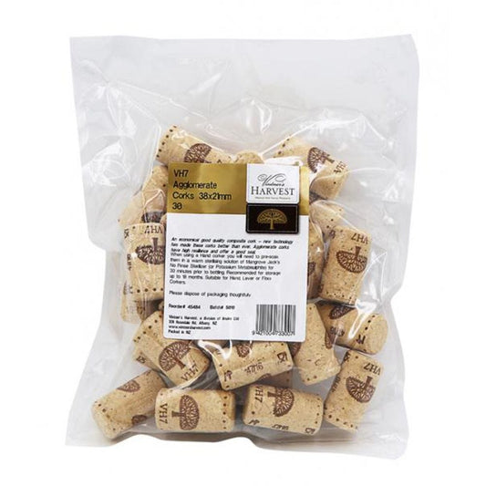 VH7 Agglomerate Corks (38x21mm) Bag 30