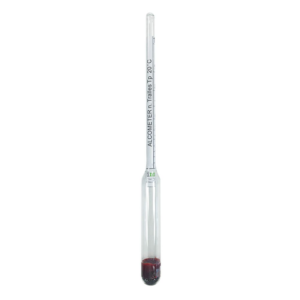 Alcometer Spirit Hydrometer 0-100% (Still Spirits)