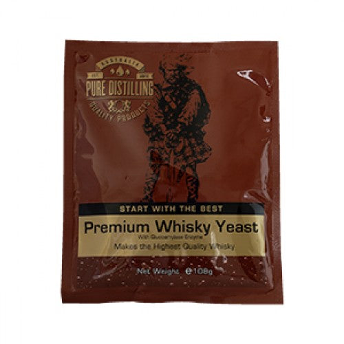 Premium Whisky Yeast with Glucoamylase Enzyme (108g) o/s supplier use Alcotec instead