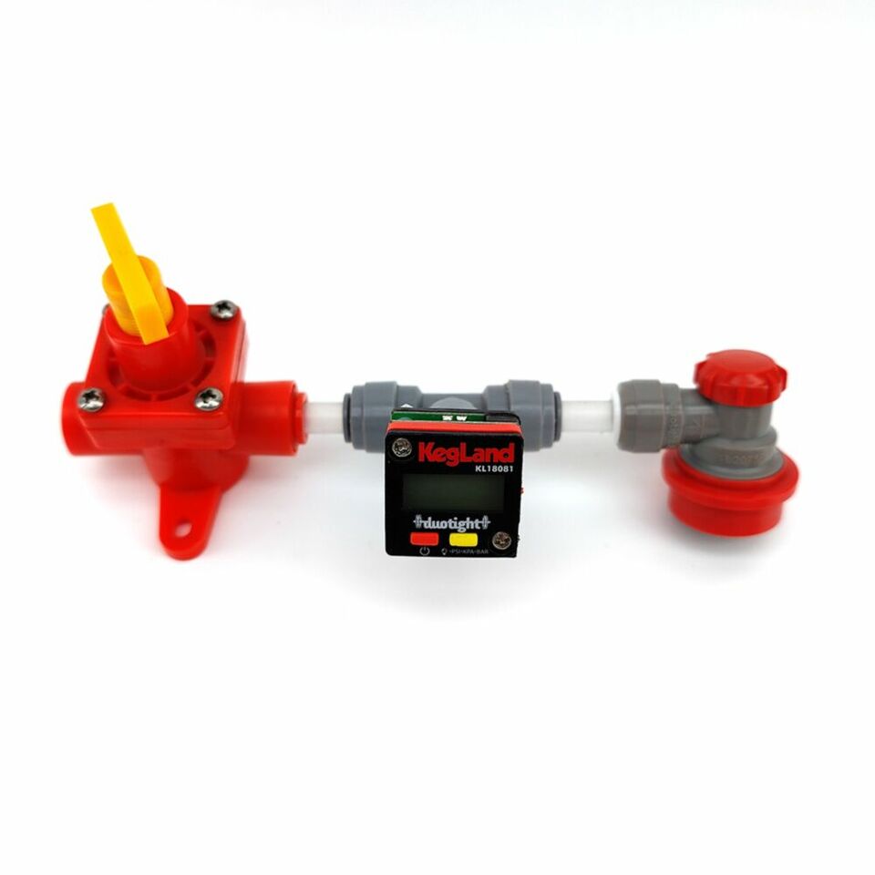 Digital Illuminated Mini Gauge 0-90psi (KL18081)