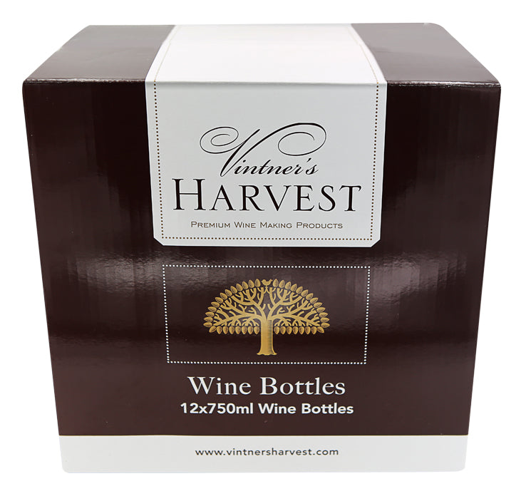 750ml Wine Bottle: Case of 12 ***Please read shipping conditions o/s supplier