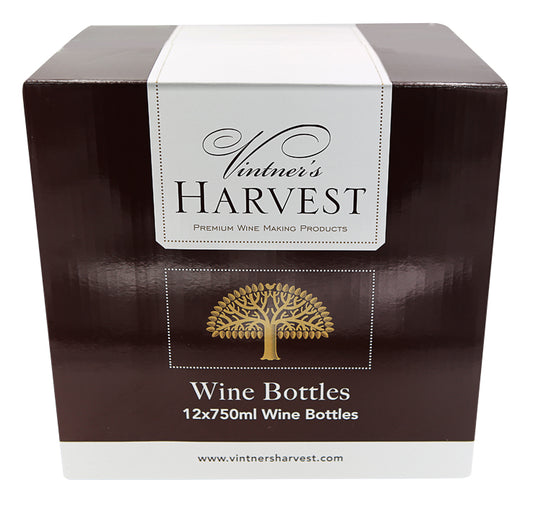 750ml Wine Bottle: Case of 12 ***Please read shipping conditions o/s supplier