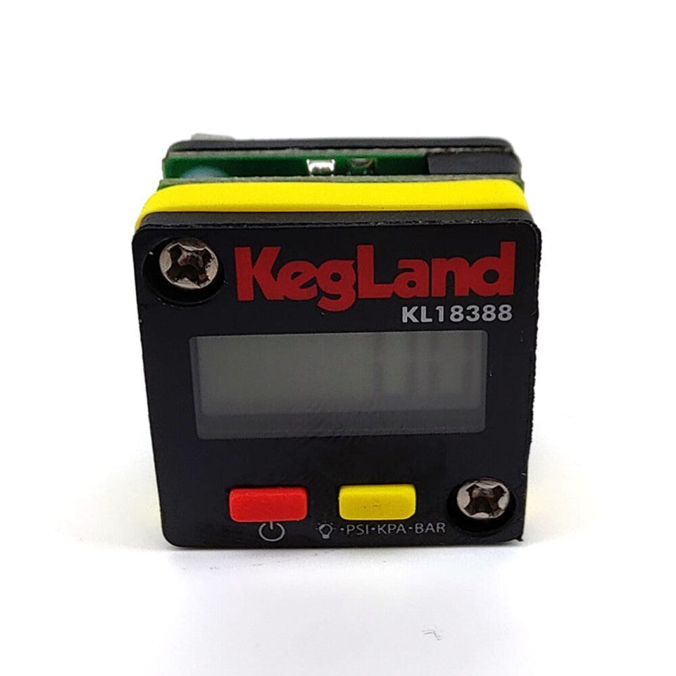 Digital Illuminated Mini Gauge 0-90psi for Integrated Blowtie and In-line regulators (KL18388)